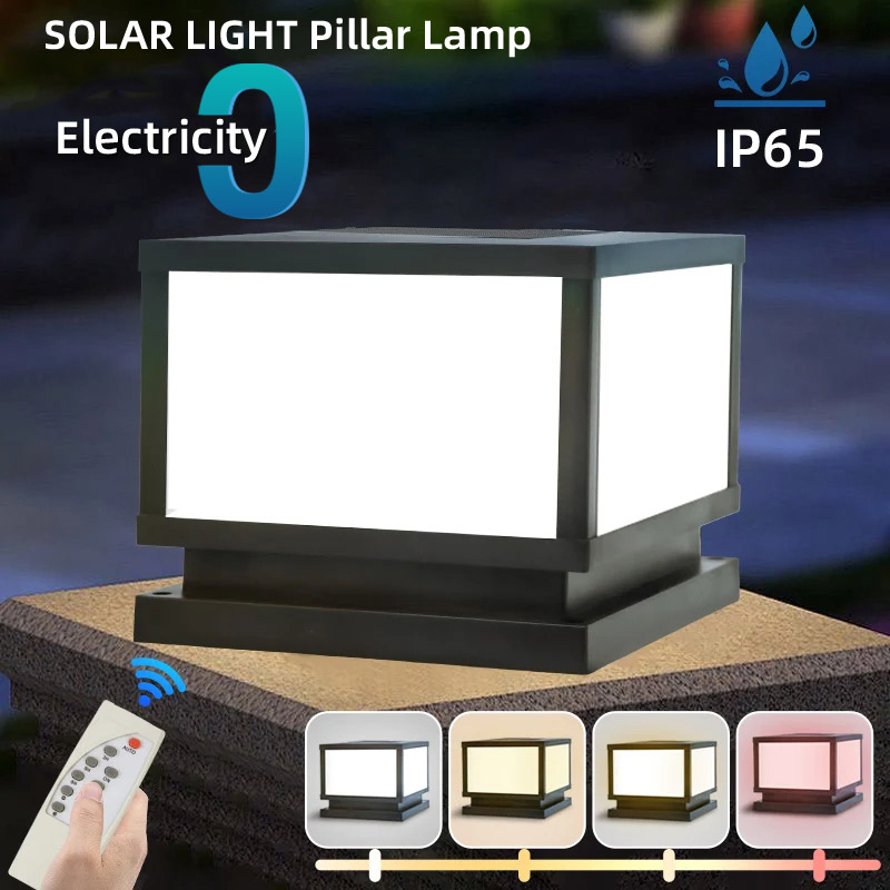 Outdoor Power Tower - LED Solar Lights Outdoors Waterproof Solar