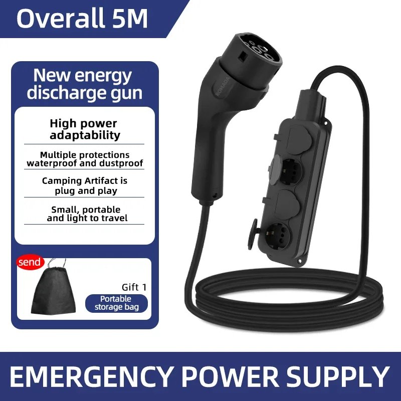 Outdoor Power Outlet - Portable 16A 4KW Electric Car EV
