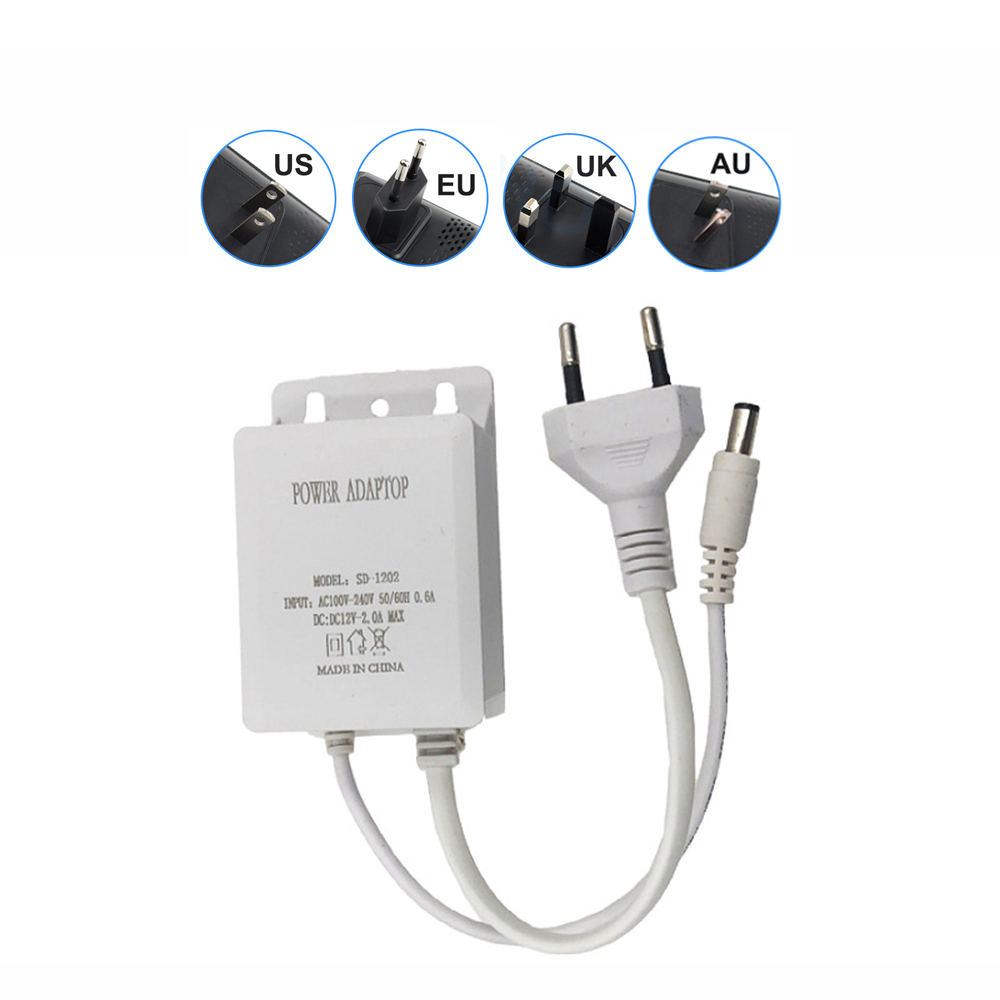 Outdoor Power Adapter - Outdoor AC 100-240V Input DC 12V