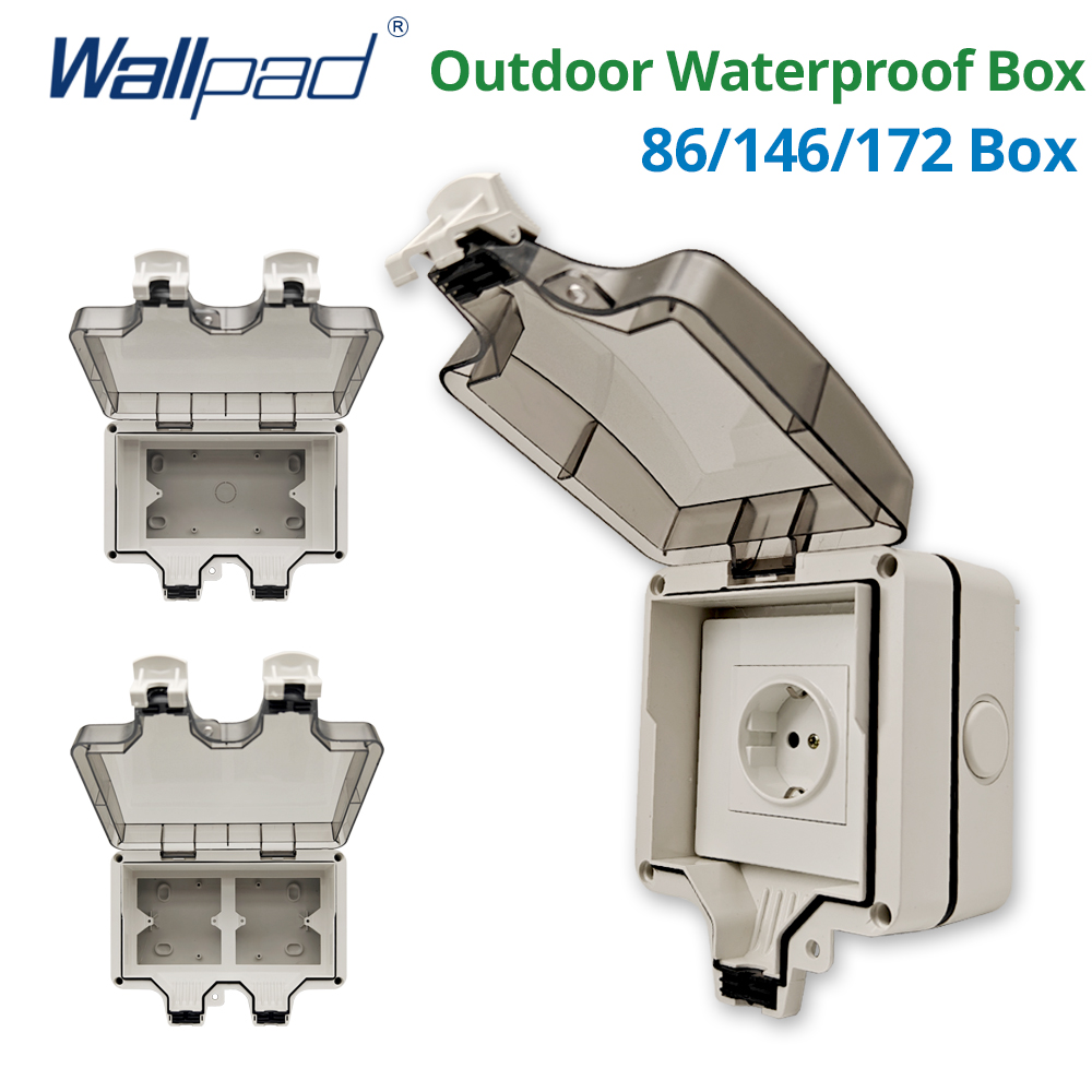 Outdoor Power Outlet - Wallpad IP66 Dustproof Waterproof Outdoor Box