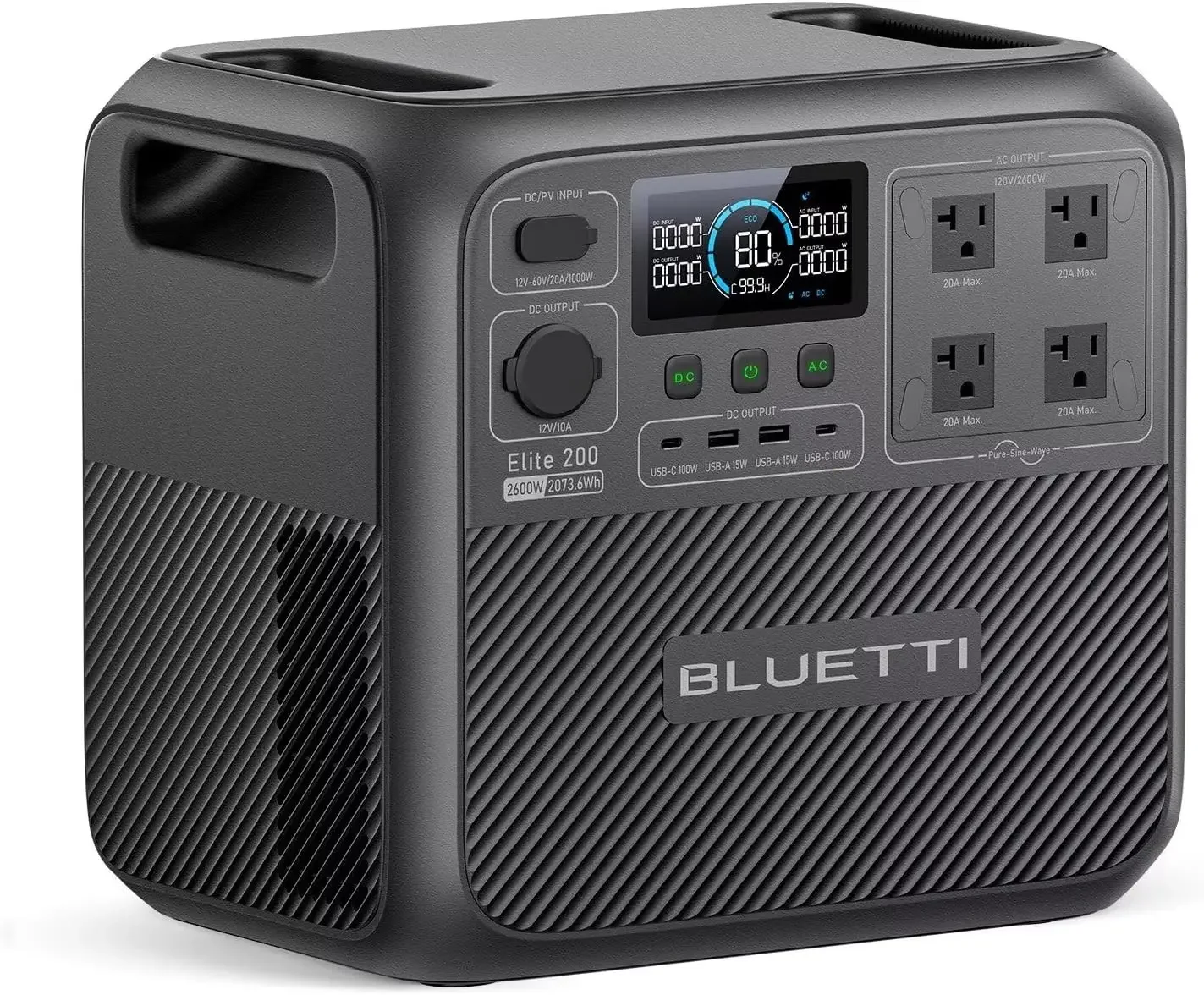 Outdoor Power Outlet - BLUETTI Elite 200 V2 Portable Power
