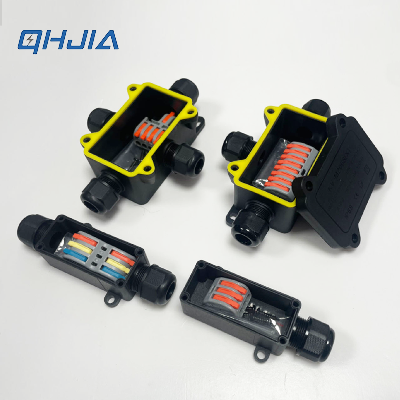 Outdoor Power Block - IP68 Waterproof Junction Box PA66 Fast