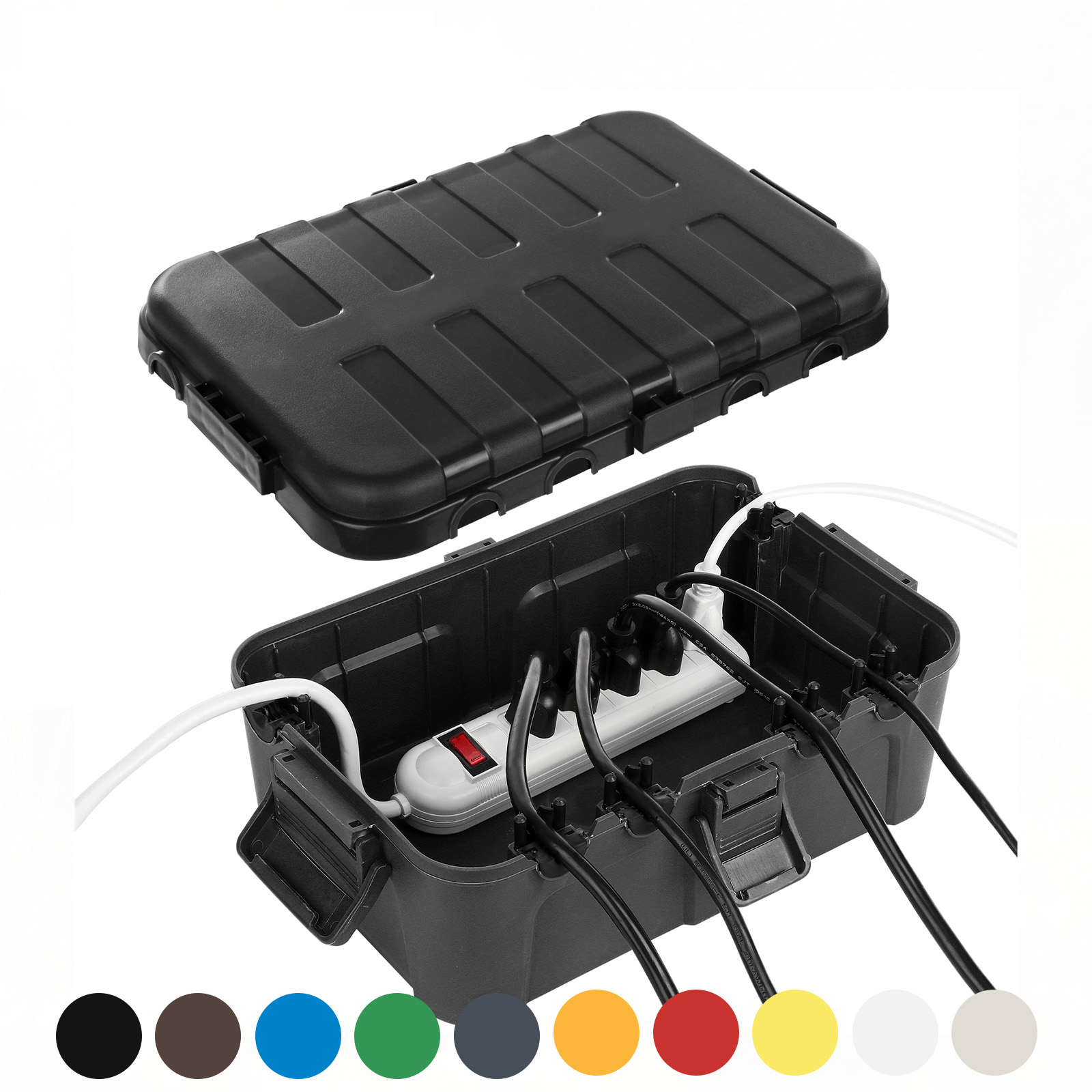 Outdoor Power Outlet - Extra Large Outdoor Electrical Box,Waterproof Extension