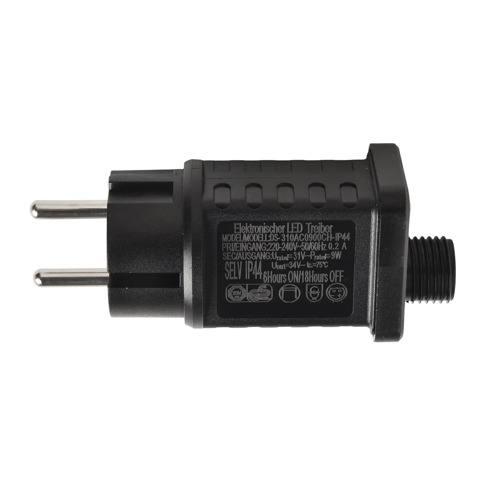 31V 9W LED Transformer Power S - Outdoor Power With Timer ulasan dan harga