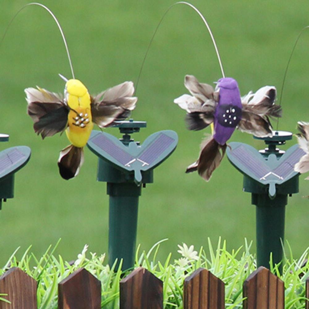 Solar Powered Flying Hummingbi - Outdoor Power Stake ulasan dan harga