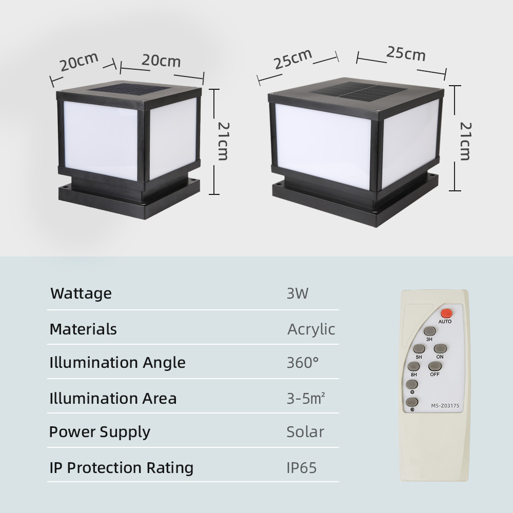 LED Solar Lights Outdoors Wate - Outdoor Power Tower ulasan dan harga