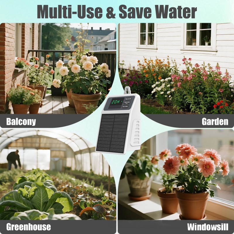 【CHRISTMAS 】Solar Powered Auto - Outdoor Power With Timer ulasan dan harga