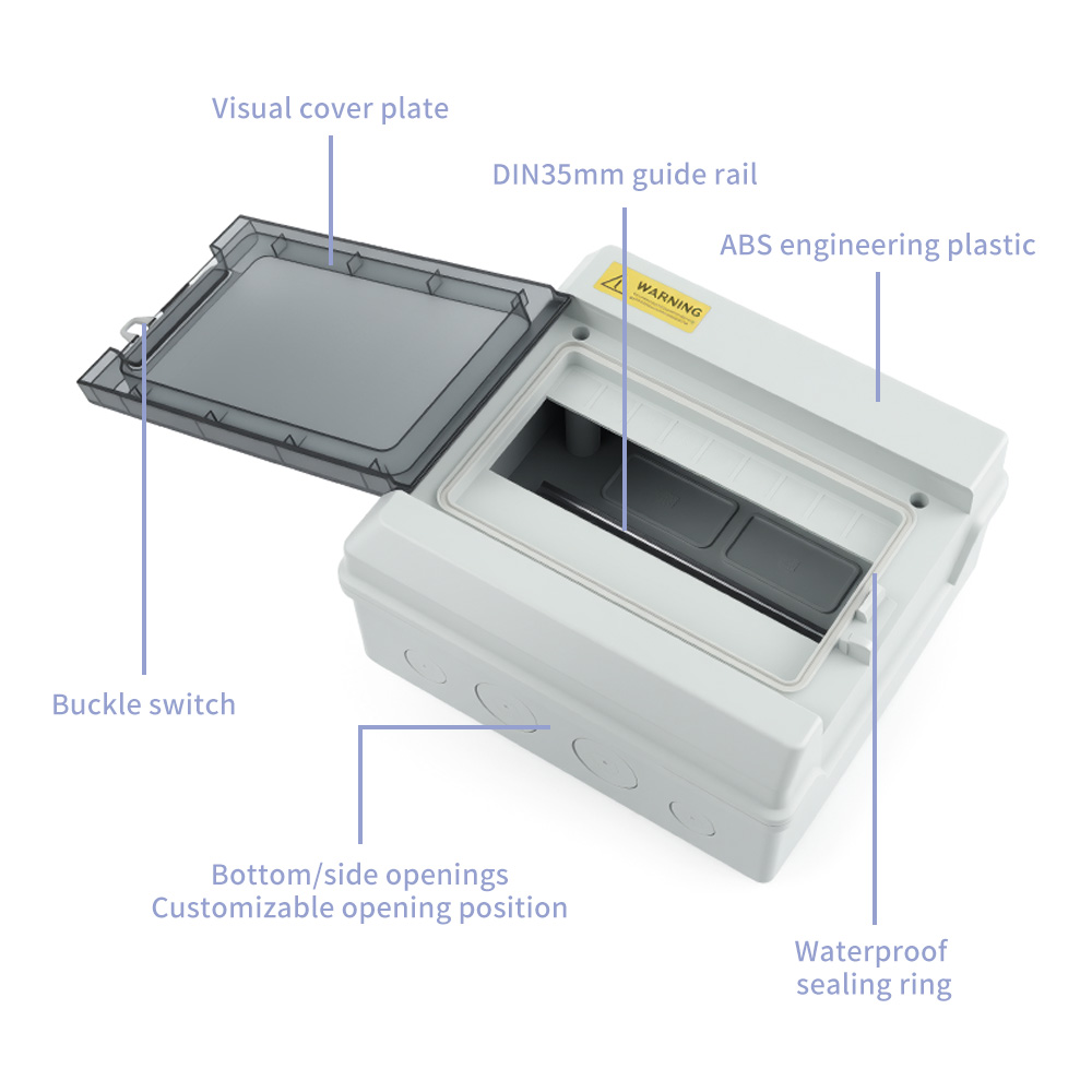HS-4/6/9/12/15/18/24/36 Way Ou - Outdoor Power Distribution Box ulasan dan harga