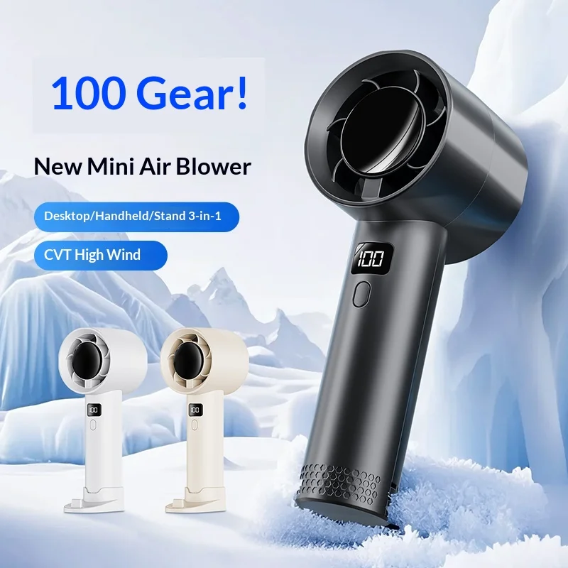Handheld Mini Fan, Powerful 12 - Outdoor Power With Timer ulasan dan harga