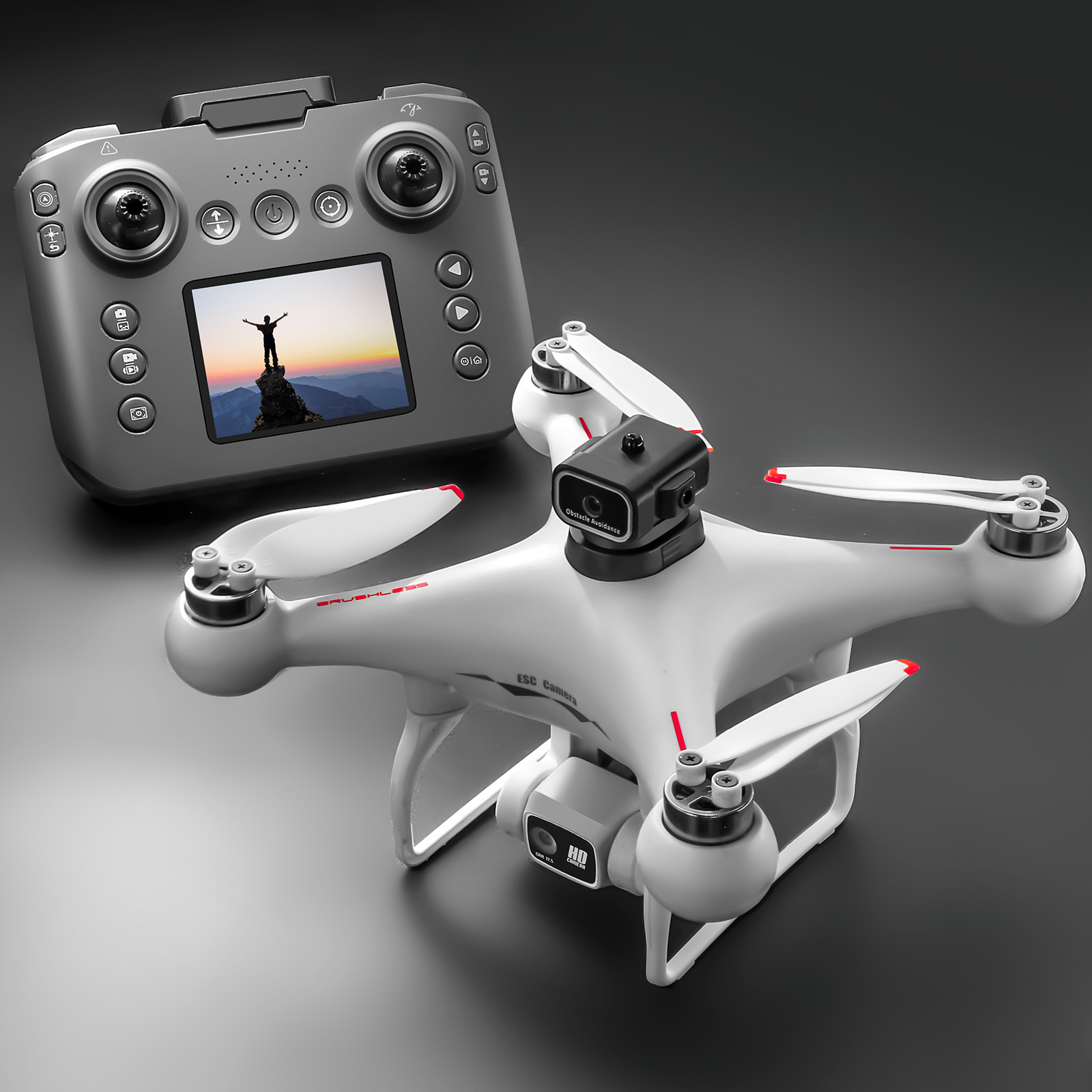 ZNLYRION S116 RC Drone Brushle - Outdoor Power Meter ulasan dan harga