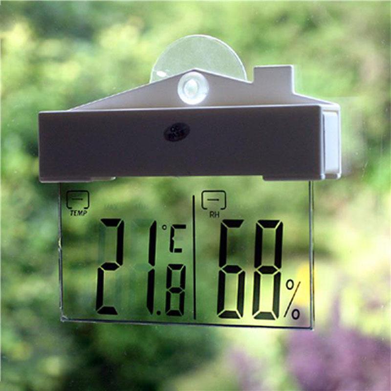 Digital Window Thermometer Hyd - Outdoor Power Tower ulasan dan harga