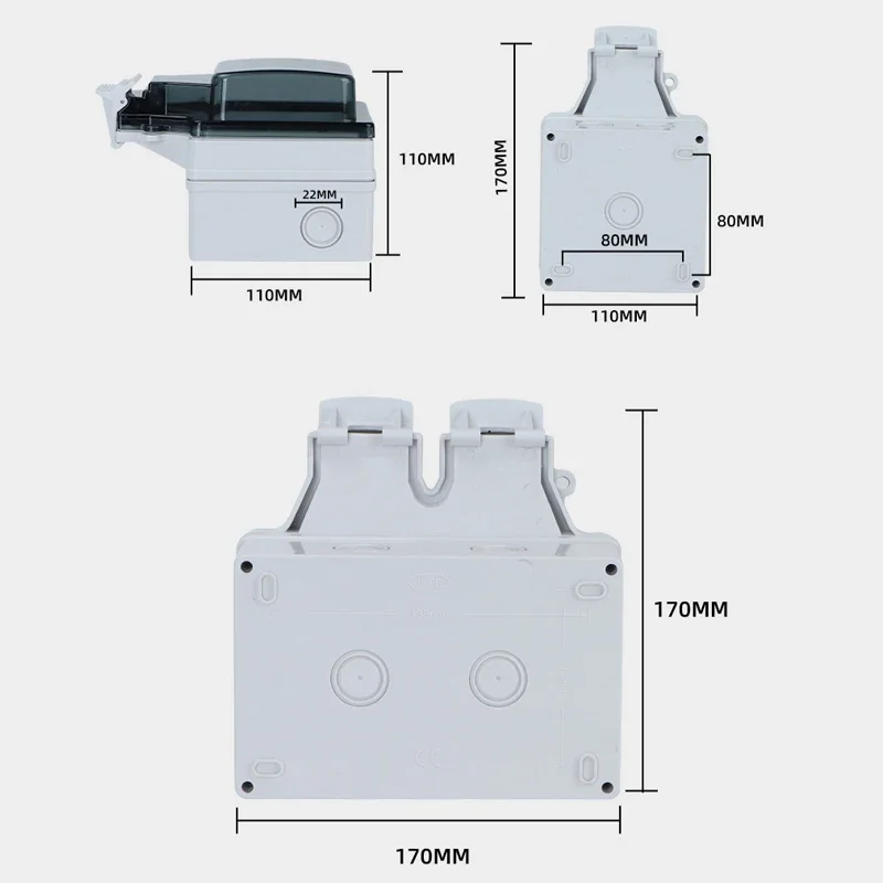 Tuya Power Socket IP66 Outdoor - Outdoor Power With Timer ulasan dan harga