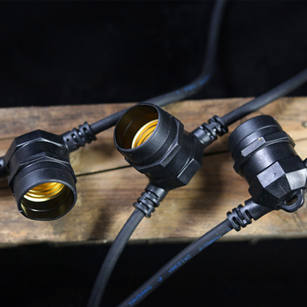 10M Cable LED String Commercia - Outdoor Power Adapter ulasan dan harga