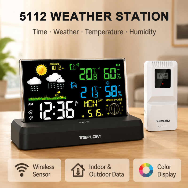 Wireless Weather Station Indoo - Outdoor Power Tower ulasan dan harga