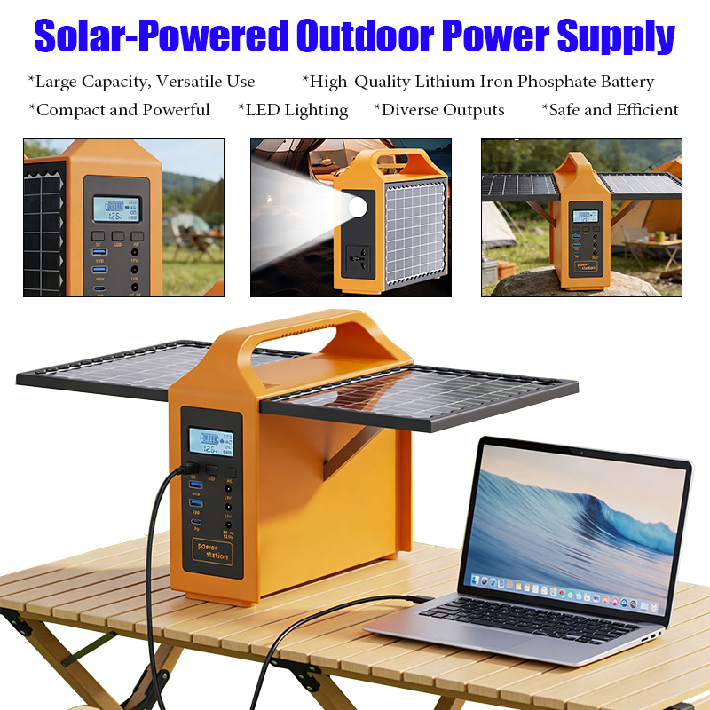 150W Portable Solar Power Stat - Outdoor Power Tower ulasan dan harga