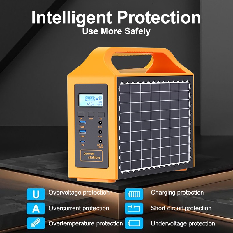 150W Portable Solar Power Stat - Outdoor Power Tower ulasan dan harga