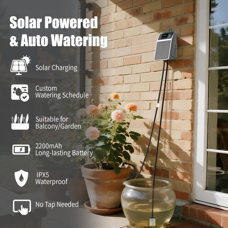 A03F-Solar Powered Automatic D - Outdoor Power With Timer ulasan dan harga