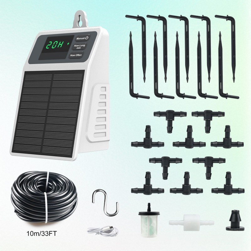 A03F-Solar Powered Automatic D - Outdoor Power With Timer ulasan dan harga