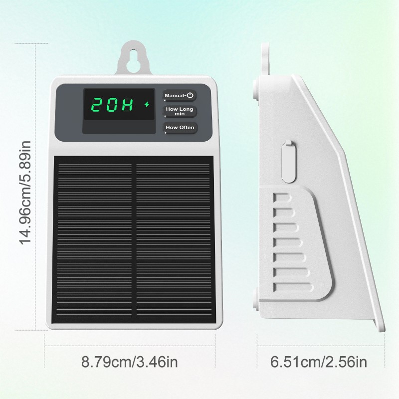 A03F-Solar Powered Automatic D - Outdoor Power With Timer ulasan dan harga