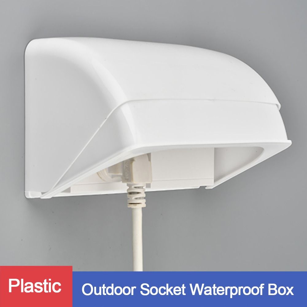 1Pcs Outdoor Socket Waterproof - Outdoor Power Outlet ulasan dan harga
