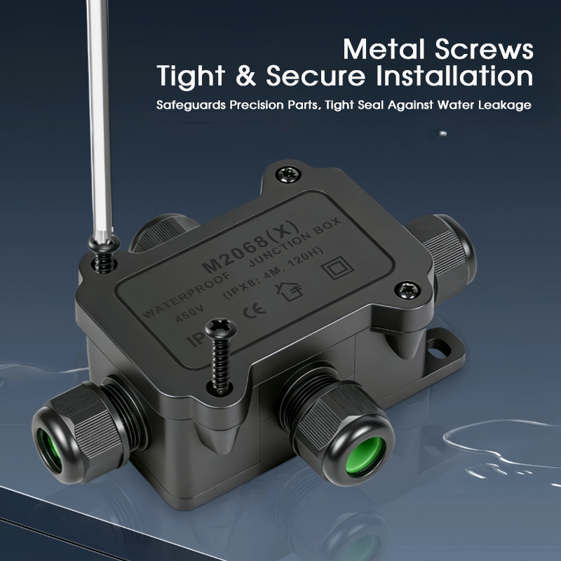 IP68 Waterproof Junction Box P - Outdoor Power Block ulasan dan harga