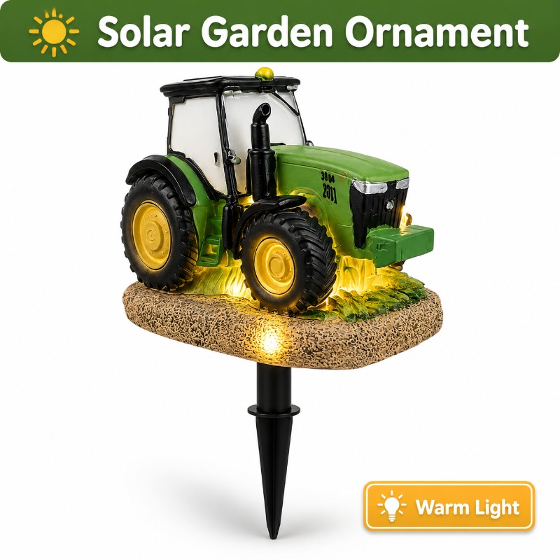 Solar Tractor Garden Stake Lig - Outdoor Power Stake ulasan dan harga