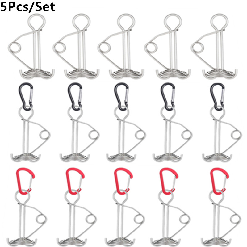 Windproof 5PCS Rope Buckle Ret - Outdoor Power Stake ulasan dan harga