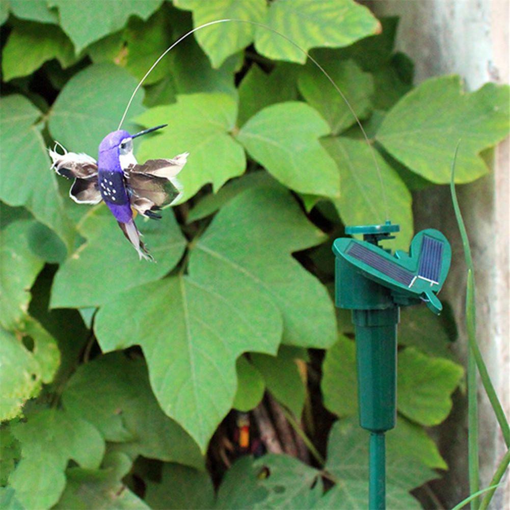 1pc Solar Rotating Bird Funny  - Outdoor Power Stake ulasan dan harga