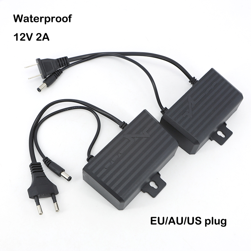 Waterproof AC 100V 240V to DC  - Outdoor Power Adapter ulasan dan harga